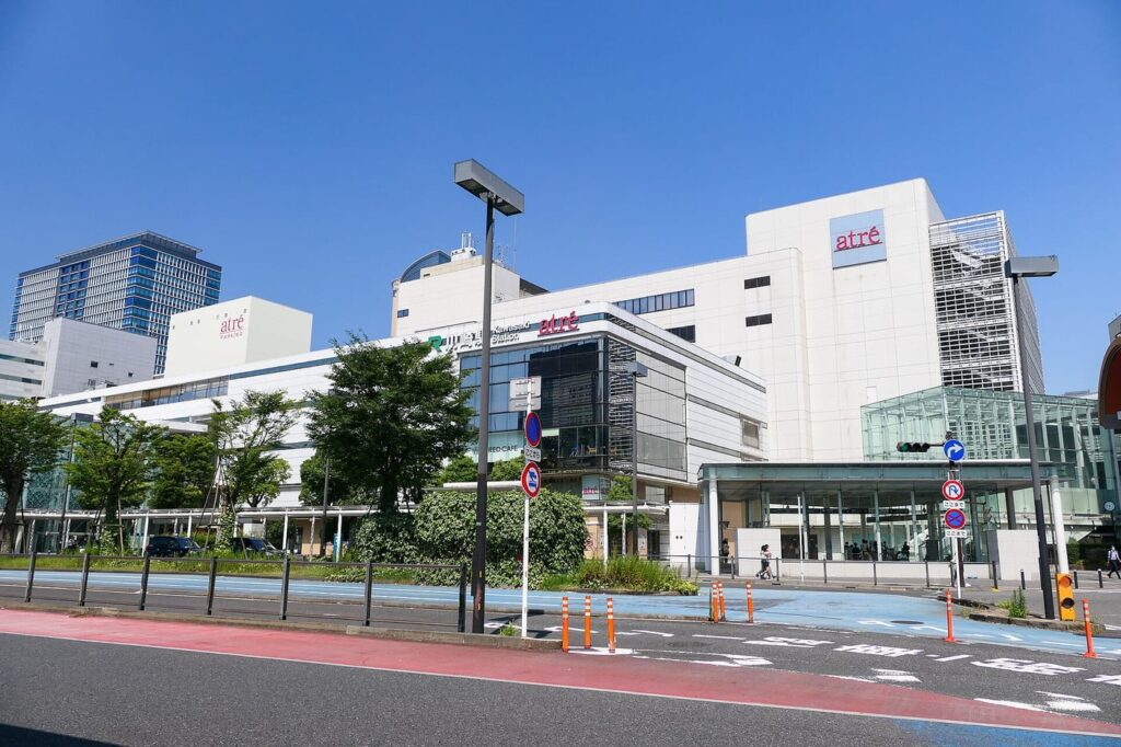 川崎の駅・周辺の街並み