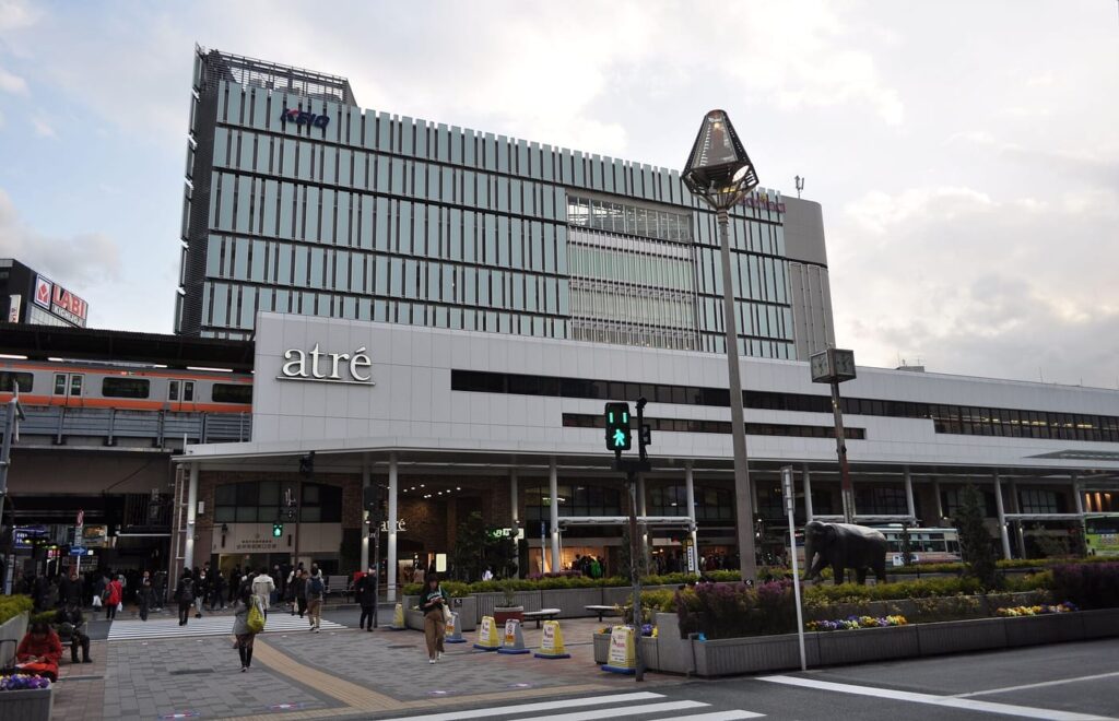 吉祥寺の駅・周辺の街並み