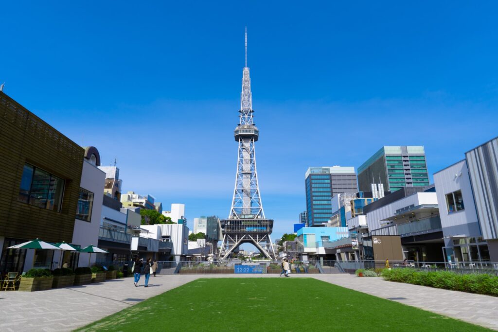 名古屋・栄の街並み