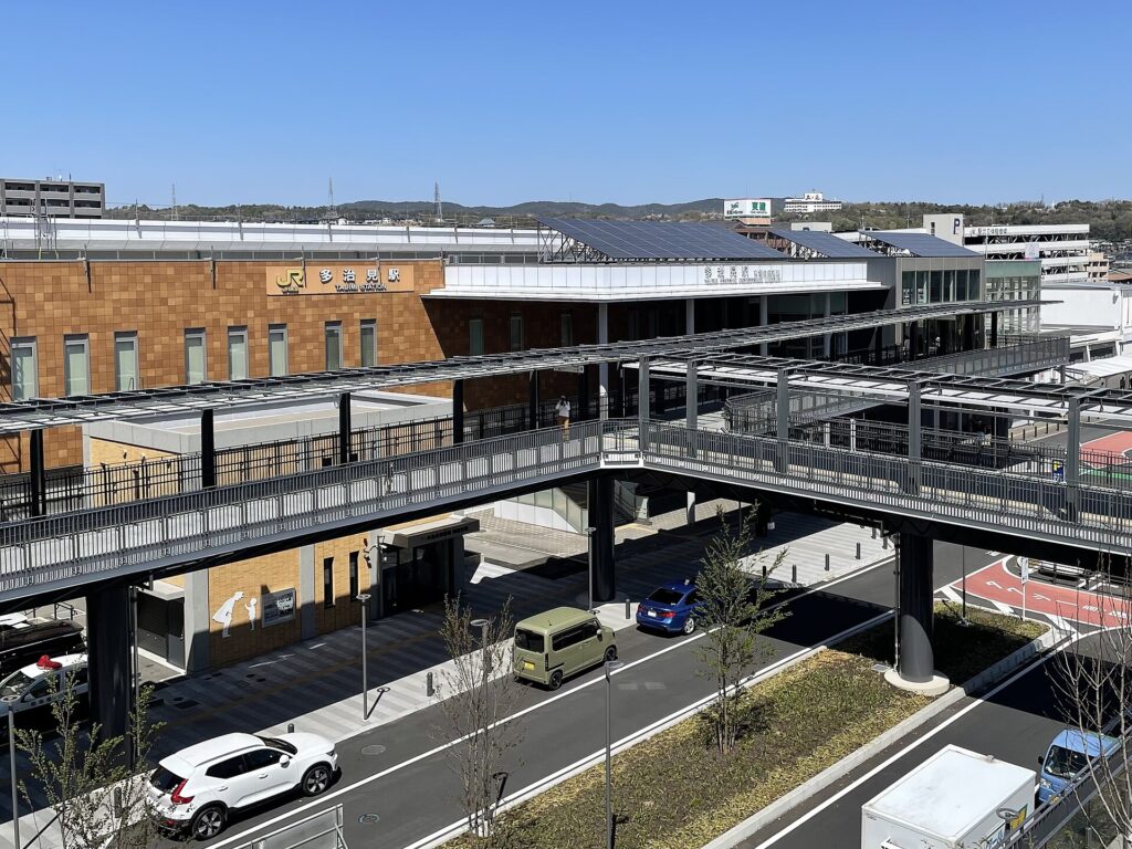 多治見の駅周辺風景